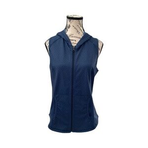 Chico's Zenergy Reversible Vest Blue NWT Chico's Size 0 (4/6-S)